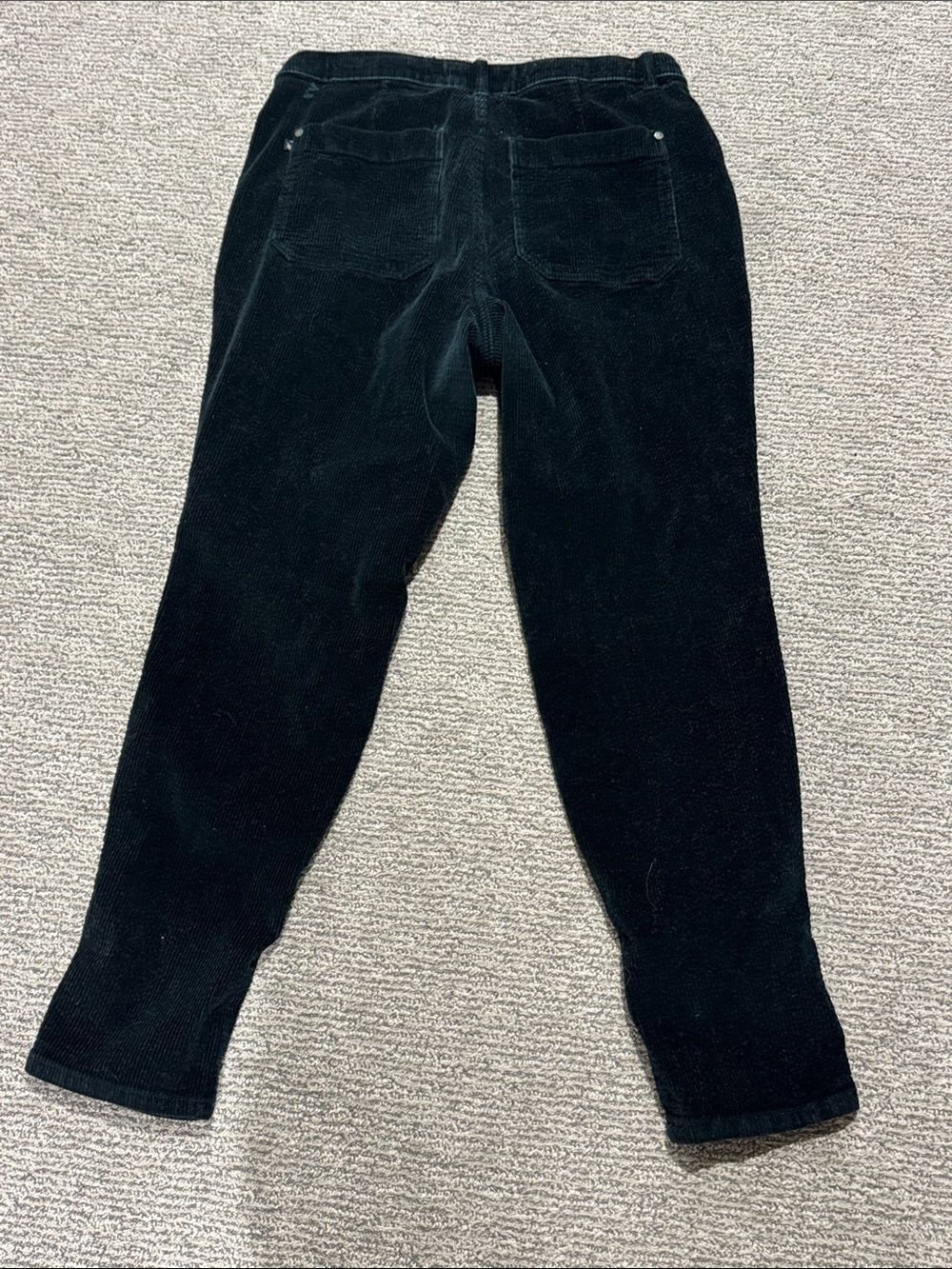 Judy Blue Black Corduroy Jogger Trousers